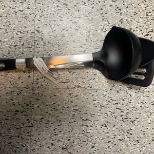 Ikea  3-piece kitchen utensil set, black/stainless steel